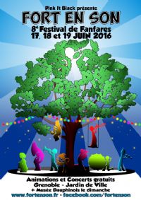 Festival Fort en Son. Du 17 au 19 juin 2016 à Grenoble. Isere. 